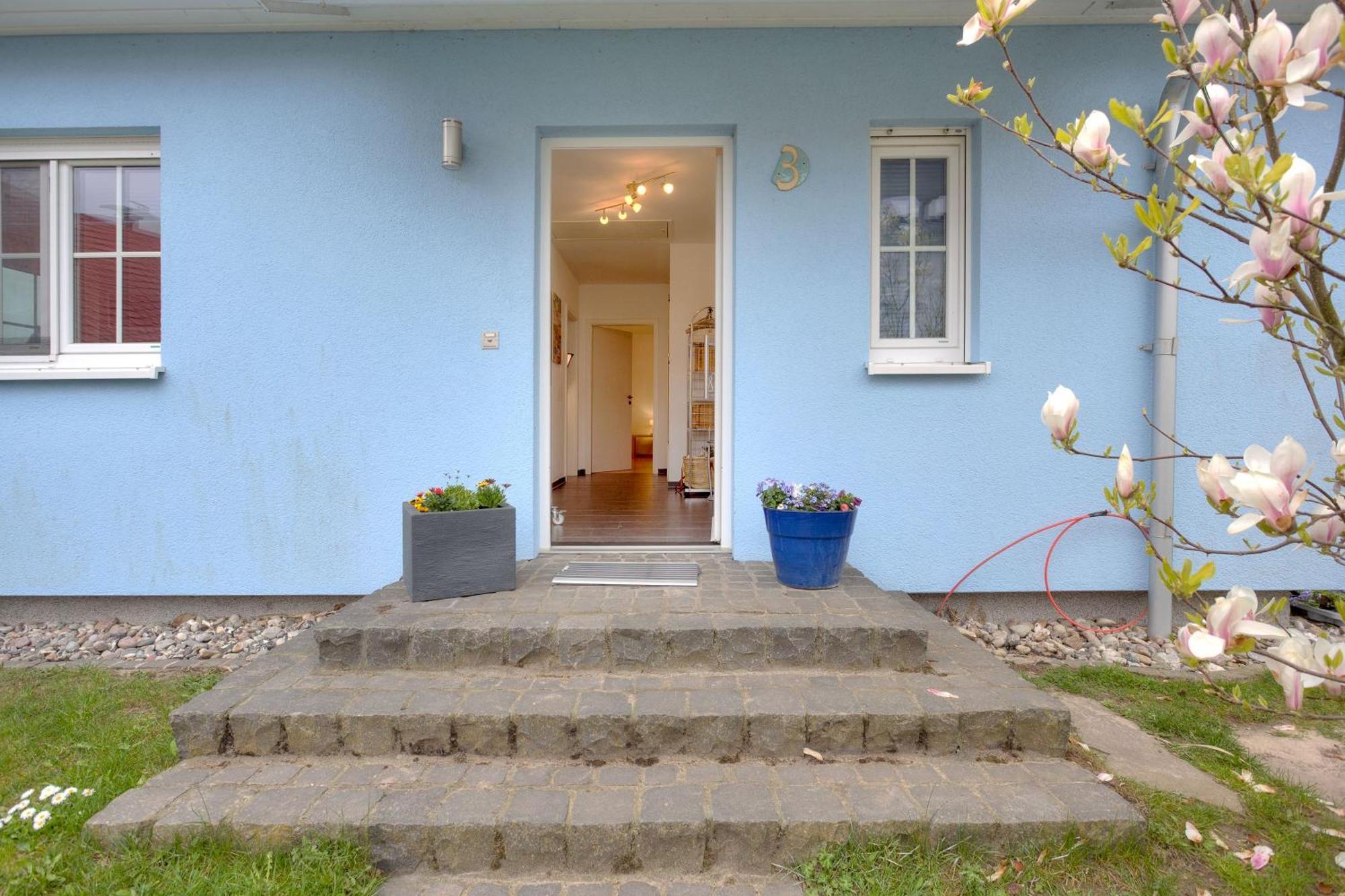 Fh Das Blaue Haus Am Peenestrom Peenemunde Extérieur photo
